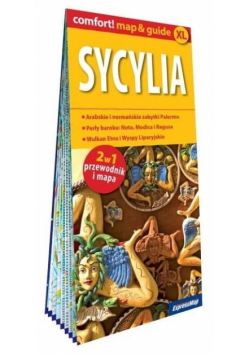 Sycylia map&guide XL PL laminat 2024