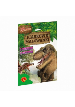 Piaskowe malowanki Era dinozaurów