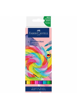 Pisak akwarelowy Goldfaber Aqua candy shop 6szt