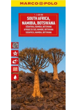 Mapa drogowa Afryka Południowa, Namibia 1:2,4 mln