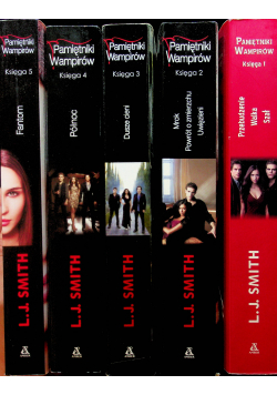 Pamiętniki wampirów 5 tomów