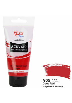 Farba akrylowa dark red 406 75ml