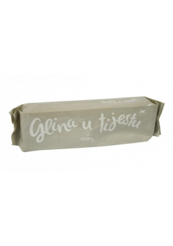 Glina ceramiczna 1kg KARBON