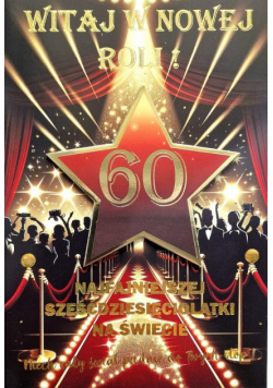 Karnet Urodziny 60 4K