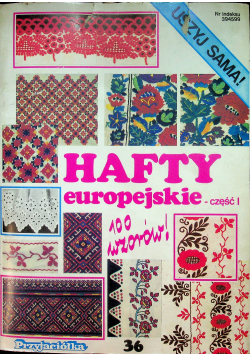 Hafty europejskie Część I