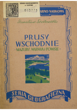 Prusy Wschodnie Mazury Warmia i Powiśle 1947 r.