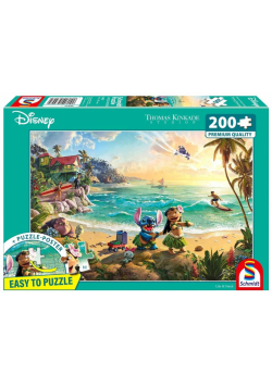 Puzzle 200 PQ T. Kinkade Lilo and Stich 113369