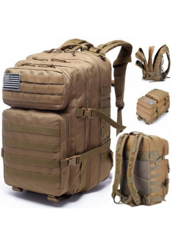 Plecak militarny wojskowy piaskowy 40-60L