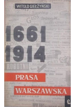 Prasa warszawska 1661 1914