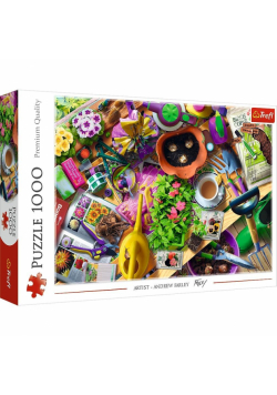 Puzzle 1000 Porządki w ogrodzie TREFL
