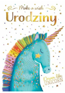 Karnet B6 Jednorożec z gwiazdą