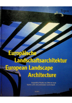 Europaische Landschaftsarchitektur European Landscape Architecture
