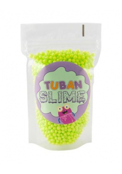Kulki styropianowe 0,2l - limonkowe TUBAN