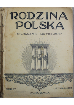 Rodzina Polska miesięcznik ilustrowany 23 numerów 1932r.