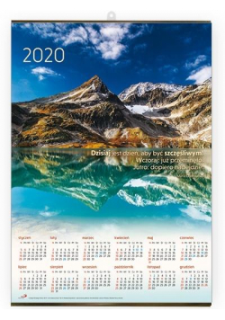 Kalendarz 2020 Plakatowy średni - Góry