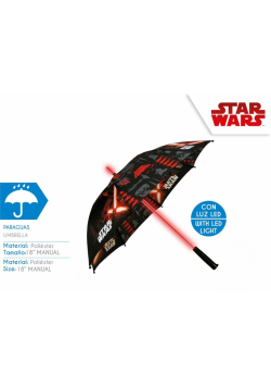 Parasolka Star Wars 18cali  ze światełkami LED SWE70279