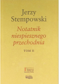 Notatnik niespiesznego przechodnia Tom I i II