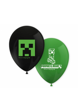Balony Minecraft 8szt
