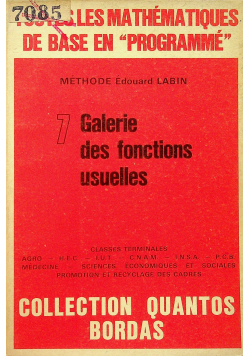 Galerie des fonctions usuelles 7