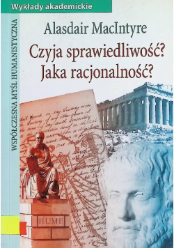 Czyja sprawiedliwość Jaka racjonalność