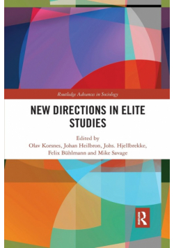 New Directions in Elite Studies