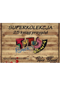 Tytus Romek i ATomek Superkolekcja 25 ksiąg przygód