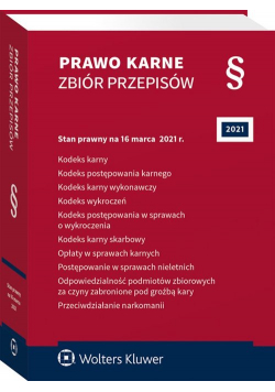 Prawo karne Zbiór przepisów