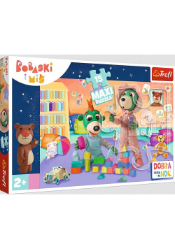 Puzzle 15 maxi Dobranoc, Trefliki na noc TREFL