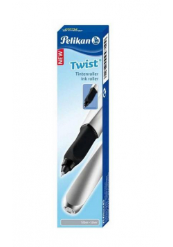 Pióro kulkowe Twist srebrne