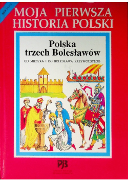 Moja pierwsza historia Polski Polska trzech Bolesławów
