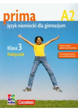 Prima A2 Język niemiecki 3 Podręcznik