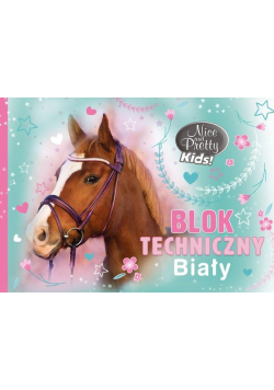 Blok techniczny biały A4/10K Nice and Pretty