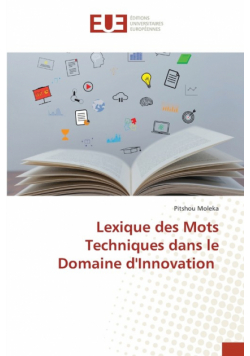 Lexique des Mots Techniques dans le Domaine d'Innovation