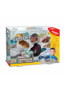Zestaw kreatywny Strigo Magic Cement Dinozaury