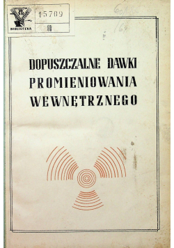 Dopuszczalne dawki promieniowania wewnętrznego
