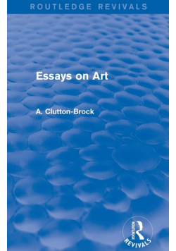 Essays on Art (Routledge Revivals)