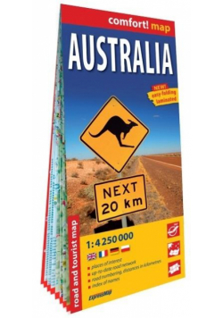 Comfort! map Australia 1:4 250 000 w.2025