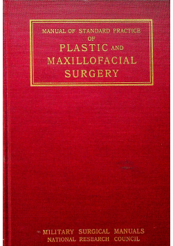 Plastic and maxillofacial surgery reprint 1942 roku