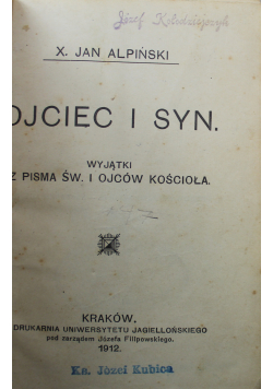Ojciec i syn 1912 r.
