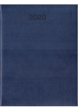 Kalendarz 2020 Tygodniowy A4 Vivella granat ANIEW