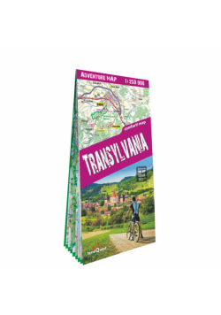 Adventure map Transylvania 1:250 000 lam w.2024