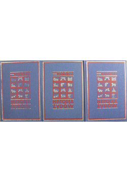 Historja Żydów 3 tomy reprint z 1929 r.