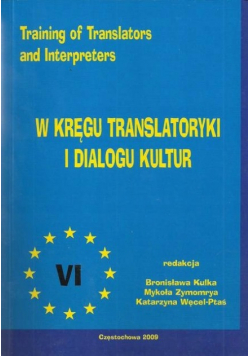 W kręgu translatoryki i dialogu kultur