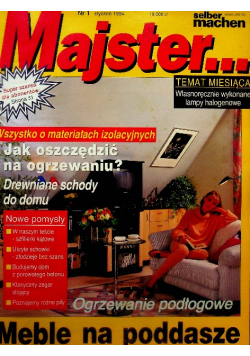 Miesięcznik Majster 13 Numerów / 94
