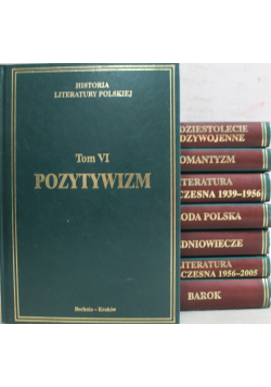 Historia Literatury Polskiej 8 tomów