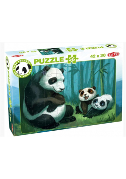Puzzle Panda Stars C 56 elementów