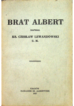 Brat Albert 1927 r.