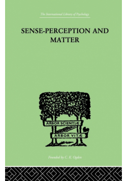 Sense-Perception And Matter