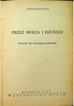 Przez morza i dżungle
