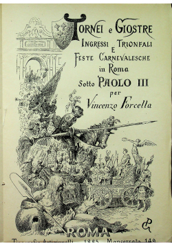 Feste in Roma Sotto Paolo III 1885 r.